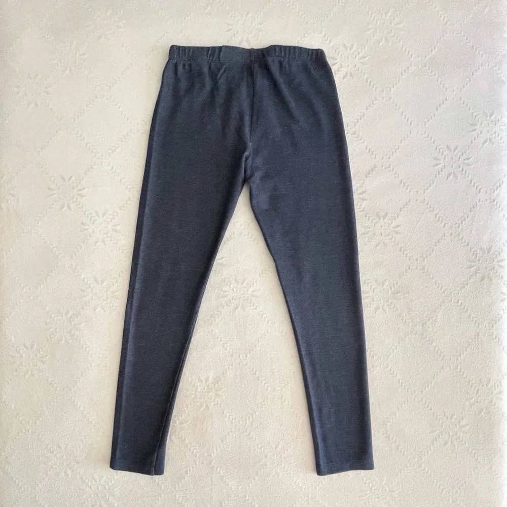 SO, GIRLS BLUE, SOFT DENIM LEGGINGS, SIZE 10. CRAZY8, T-SHIRT, SIZE L(10/12).
